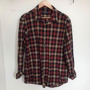 J.Crew mercantile flex plaid shirt. 100% cotton. In great condition.